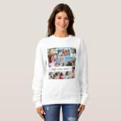 11 FotoCollage Beste Mama je Sweatshirt (Vorne ganz)