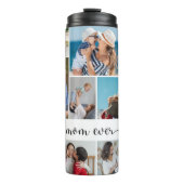 11 FotoCollage Beste Mama je Thermosbecher (Vorderseite)