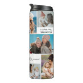 11 FotoCollage Beste Mama je Thermosbecher (Nach rechts gedreht)