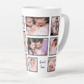 11 Fotocollage glückliche Momente machen Erinnerun Milchtasse (Rechte Ecke)