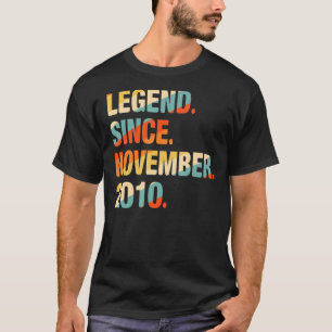 11. Geburtstag 11 Jahre alte Legende seit 20. Nove T-Shirt