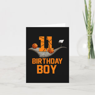 11. Geburtstag Basketball Jersey 11 Jahre alter Bo Karte