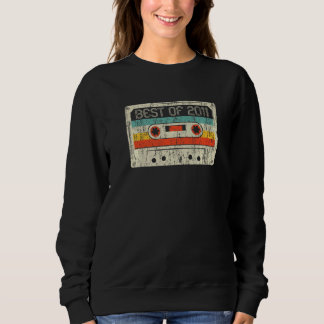 11. Geburtstag Best of 2011 Cassette Tape 11 Jahre Sweatshirt