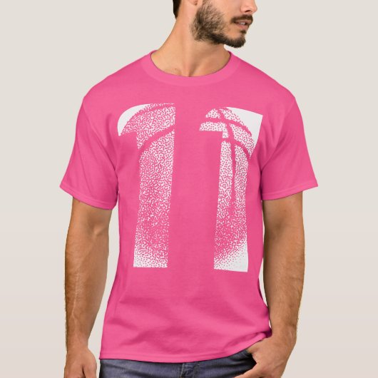 11. Geburtstag Boy Basketball Basketball Basketbal T-Shirt (Vorderseite)