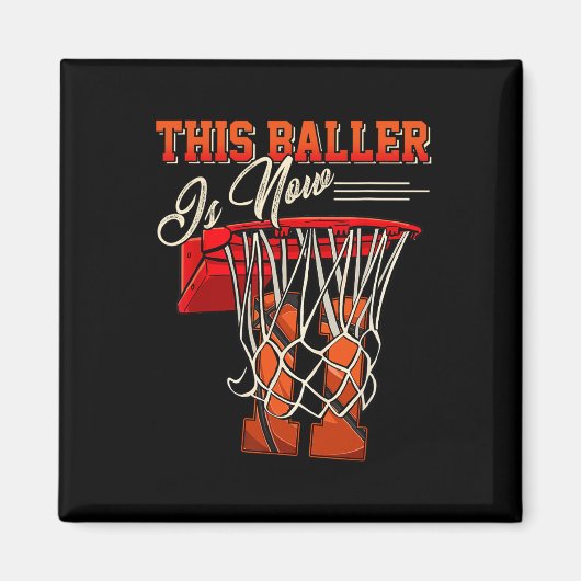 11. Geburtstag für Boy Basketball 11 Jahre altes K Magnet (Vorne)