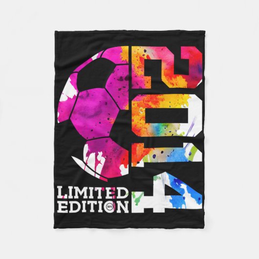 11. Geburtstag Fußball Limited Edition 2014 Fleecedecke (Vorderseite)