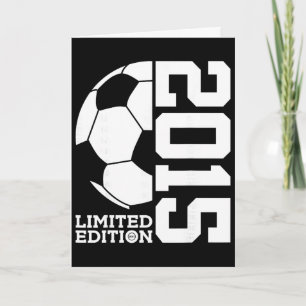 11. Geburtstag Fußball Limited Edition 2015 Karte