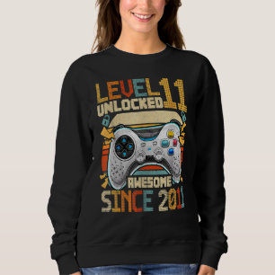 11. Geburtstag Gamer Boys Teen 11-jähriges Video G Sweatshirt