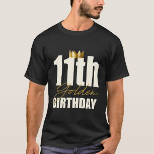 11. Geburtstag Jahrgang Krone 11 Jahre alt Funny B T-Shirt