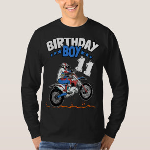 11. Geburtstag Junge Dirt Bike Kinder 11 Jahre Jun T-Shirt