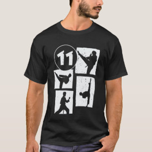 11. Geburtstag Karate Taekwondo 11 Jahre alter Jun T-Shirt