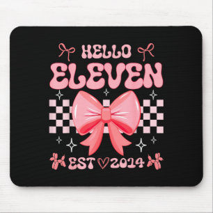 11. Geburtstag Mädchen Hallo Elf Gegr. 2014 Nk Kok Mousepad
