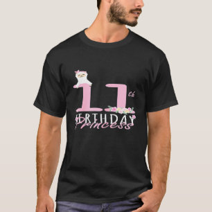 11. Geburtstag Prinzessin Llama Girl Llamazing 11  T-Shirt