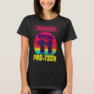 11. Geburtstag Retro Distressed Vintage 2011 11Jah T-Shirt