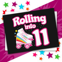11. Geburtstag Roller Skaten 11 Jahre alter Skate