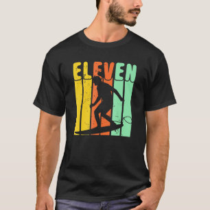 11. Geburtstag Surfboys drehen 11 Surfer Kinder T-Shirt
