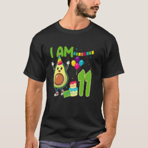 11. Geburtstag Süße Avocado 11 Jahre Alter Junge M T-Shirt