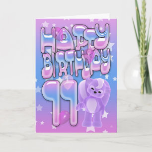 11. Geburtstagskarte, Happy Birthday Karte