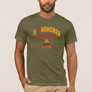 11. gepanzerte "Donnerbolzen"-Division Distressed T-Shirt
