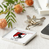 11. Gepanzerte Kavallerie Blackhorse Schlüsselanhänger (Seite)