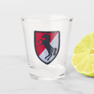 11. Gepanzerte Kavallerie-Regiment Blackhorse Schnapsglas