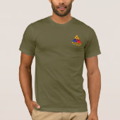 11. gepanzerte "Thunderbolb"-Division Personalizab T-Shirt (Vorderseite)