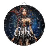 #11 Gothic Spaß Dartscheibe (vorne)