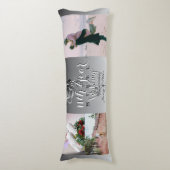 11. Hochzeit-Jubiläum-Rose Seitenschläferkissen (Vorderseite Vertikal)