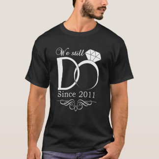 11. Hochzeitstag 11 Jahre T-Shirt