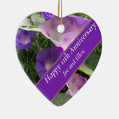 11. Hochzeitstag Keramik Ornament (Rechts)