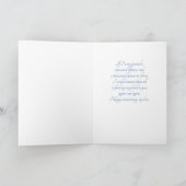 11. Hochzeitstag Sentimentale Prunkwinde Karte (Innenseite)