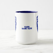 11. Im Flugzeug Abteilung "Arktische Engel" Custom Tasse (Zentrum)