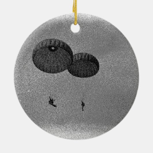 11. Im Flugzeug Abteilung Keramik Ornament (Hinten)