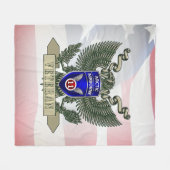 11. Im Flugzeug Abteilung Veteran Fleecedecke (Vorderseite (Horizontal))