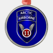 11. Im Flugzeug Abteilung Weihnachten Ornament Aus Metall (Vorne)