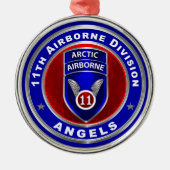 11. Im Flugzeug Abteilung Weihnachten Ornament Aus Metall (Vorne)