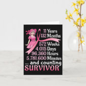 11 Jahre 132 Monate und zur Beurteilung von Brustk Karte (Gelbe Blume)