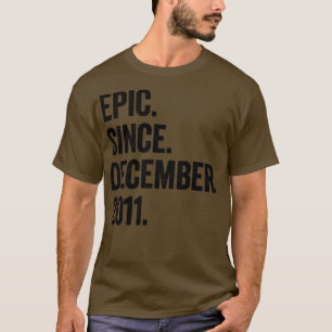 11 Jahre alt Dezember 2011 11. Geburtstag T-Shirt