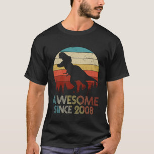 11 Jahre alt Phantastisch seit 2008 Dinosaurier Bo T-Shirt