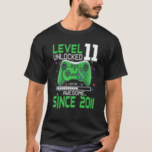 11 Jahre alte Jungen Stufe 11 Phantastisch 2011 Bi T-Shirt