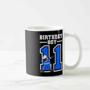 11 Jahre alter Eishockey-Spieler 11. Geburtstag Y Kaffeetasse