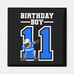 11 Jahre alter Eishockey-Spieler 11. Geburtstag Y Magnet