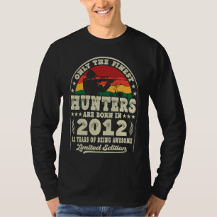 11 Jahre Jäger auf Hirschjagd Vintag 2012 11. T-Shirt