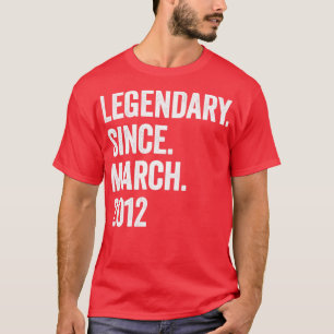 11 Jahre Legendär Seit März 2012 11. Geburtstag1 T-Shirt