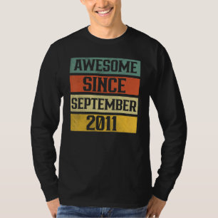 11 Jahre Phantastisch seit September 2011 11. 11 T-Shirt