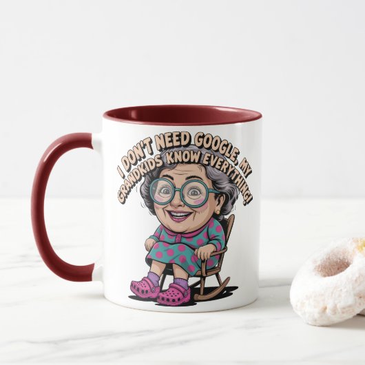 11-jährig Kaffeepause Tasse (Mit Donut)