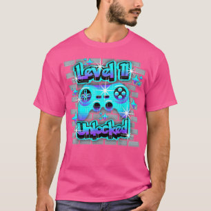 11-jährige 11. Video Gamer Gaming Geburtstagsparty T-Shirt