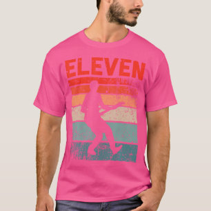 11-jähriger Junge zum 11. Geburtstag Gitarrenspiel T-Shirt