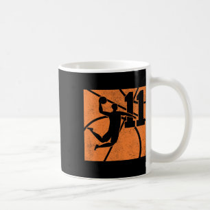 11-jähriges Sketll-Dunk 11. Geburtstagsfeier-Thema Kaffeetasse