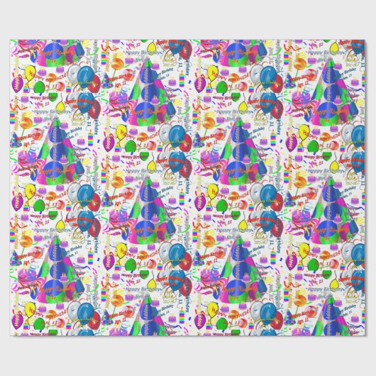 11. Januar Geschenkpapier (Flach)